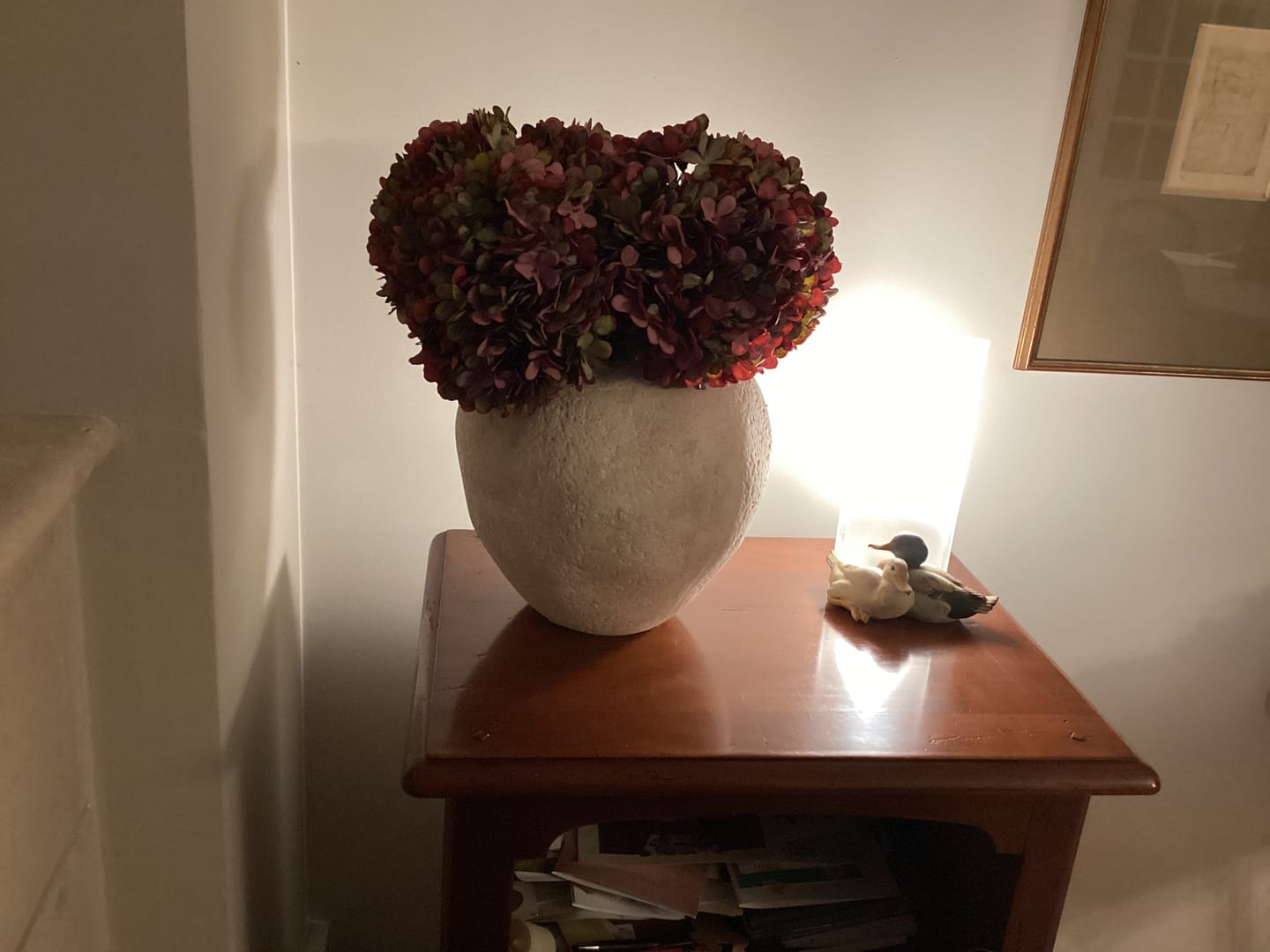 Customer photo review of Grote Zijden Hortensia - Paars
