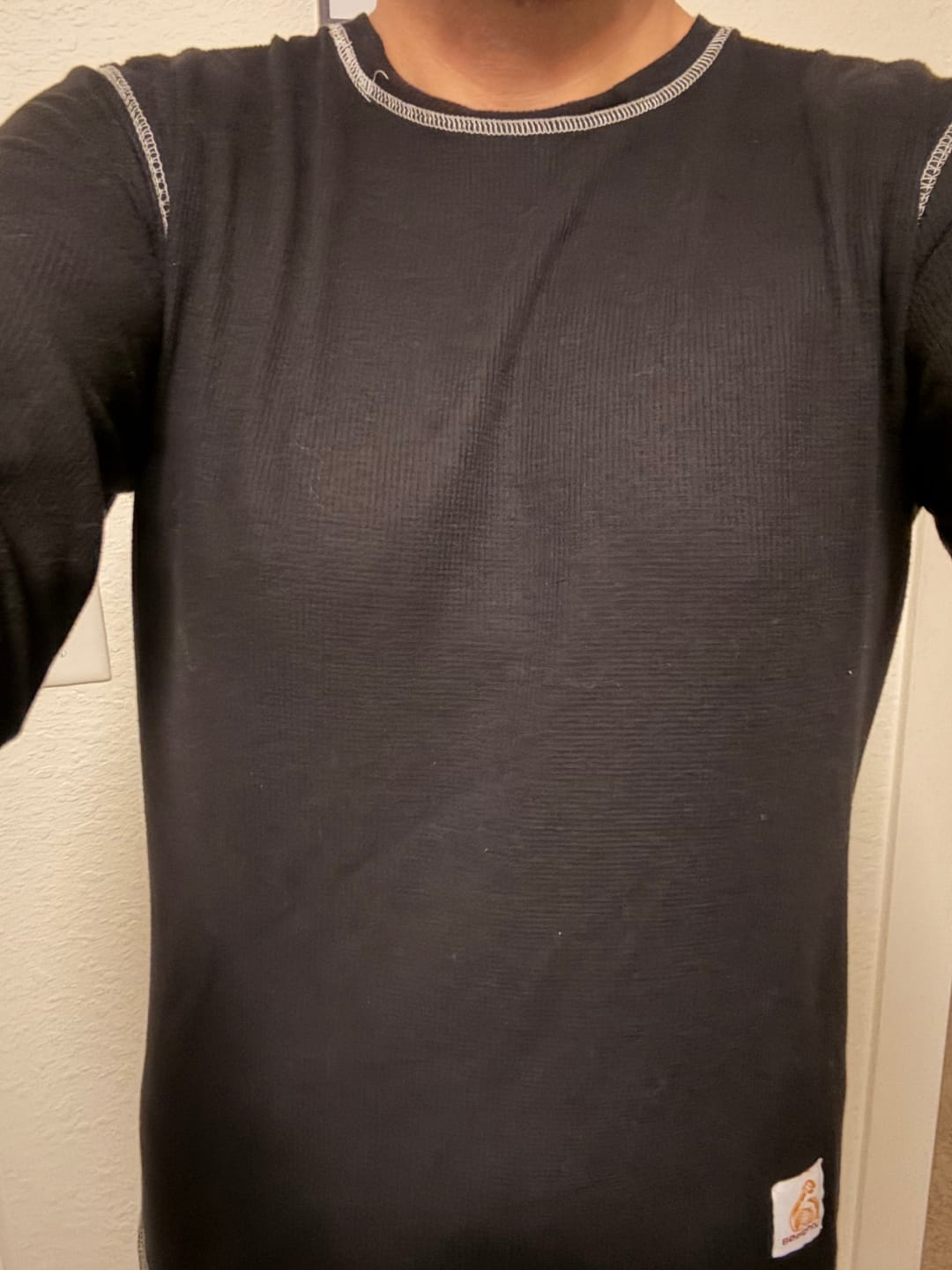 Customer photo review of 80Eighty® HeartCars Thermal Shirt