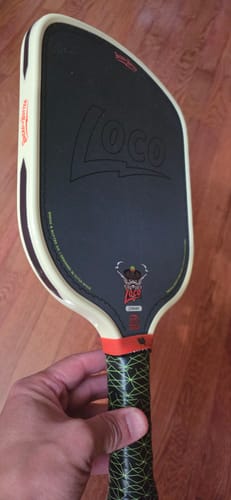 Customer photo review of The Loco 16mm Pickleball Paddle- Standard (Ambassador)