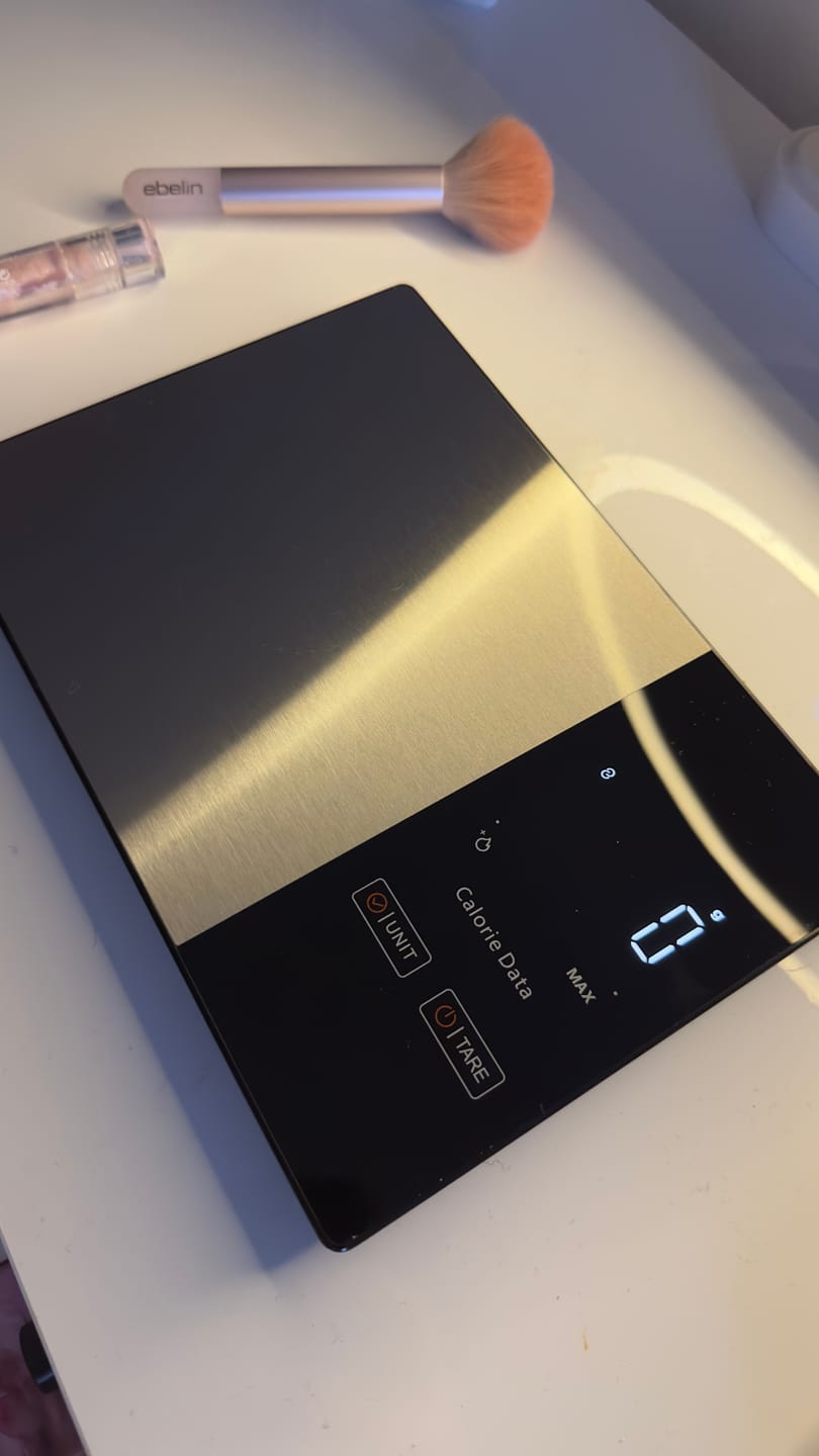 Customer photo review of Smarte Ernährungswaage