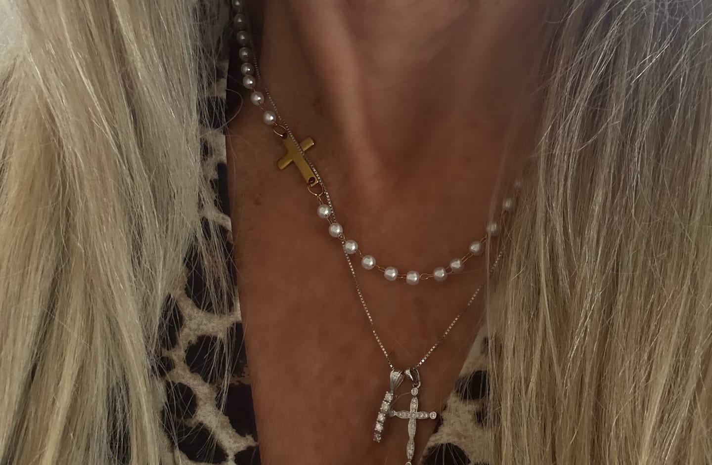 Customer photo review of The Eternal Pearl Necklace