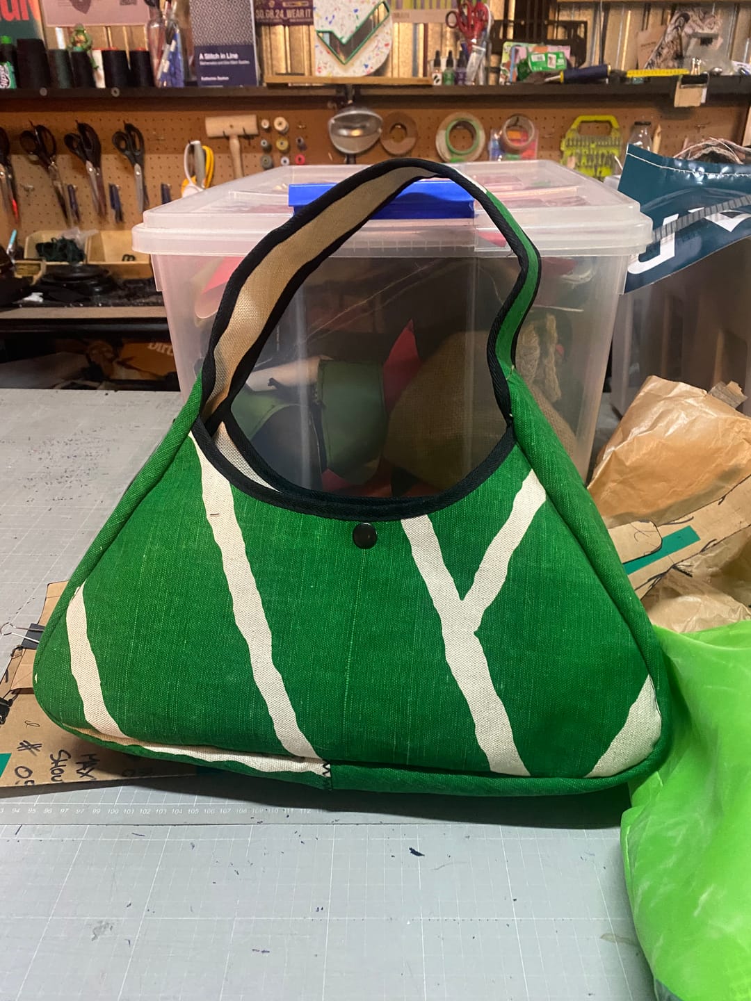 Customer photo review of CUSTOM BAG MAKING // 5 Session Bag Design & Making