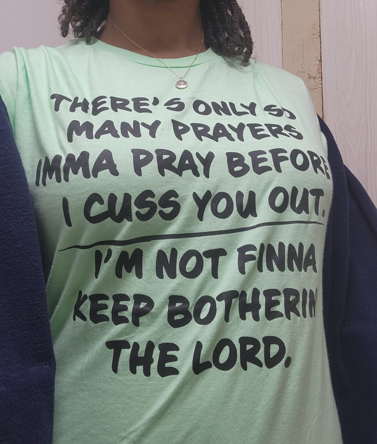 Customer photo review of Only So Many Prayers