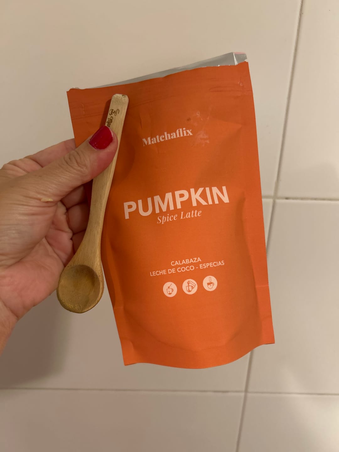 Customer photo review of Pumpkin Spice Latte