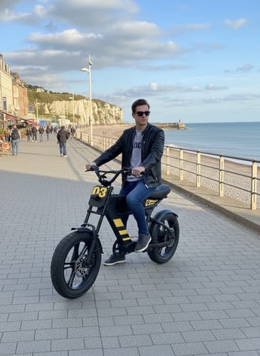 Customer photo review of Vélo électrique FatBike Mangosteen FT-03