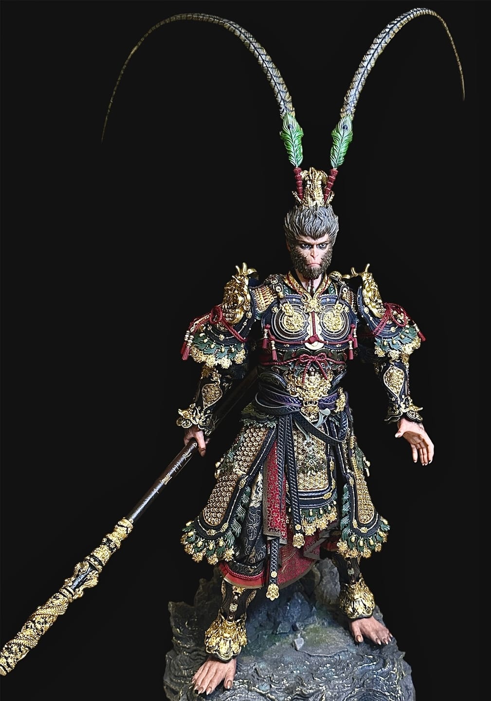Customer photo review of Black Myth: Wukong Great Sage Armor Set 1/6 Collectible Figure