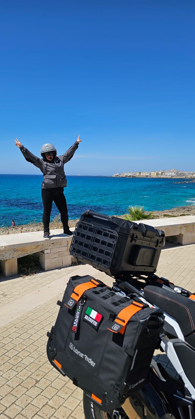 Customer photo review of Color Straps for MotoBags