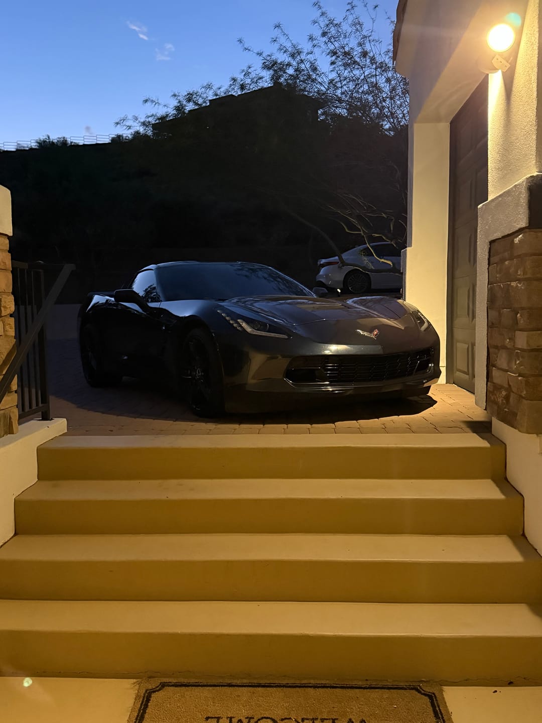 Customer photo review of Corvette C7 Front Bumper Grill