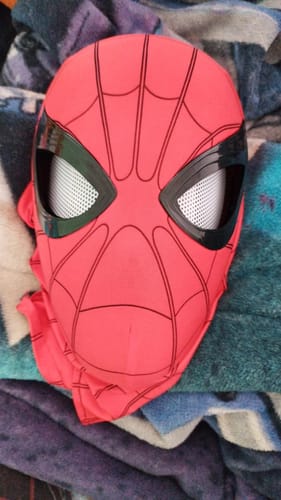 Customer photo review of The OG Spidey Gear™ - Winking Mask
