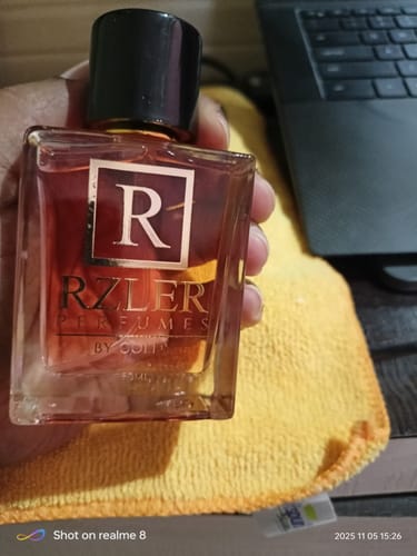 Customer photo review of RZLER Red Monster Perfume For Men – A Bold, Long Lasting Perfume for Men With Spicy, Smoky, and Woody Notes | Luxury Gift for Men