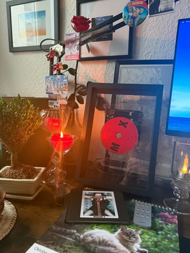 Customer photo review of M1 Music Frame CD Player