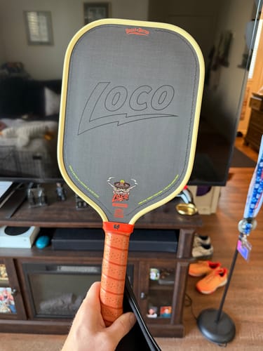 Customer photo review of The Loco 16mm Pickleball Paddle- Elongated (PRE-ORDER) (READ DESCRIPTION)