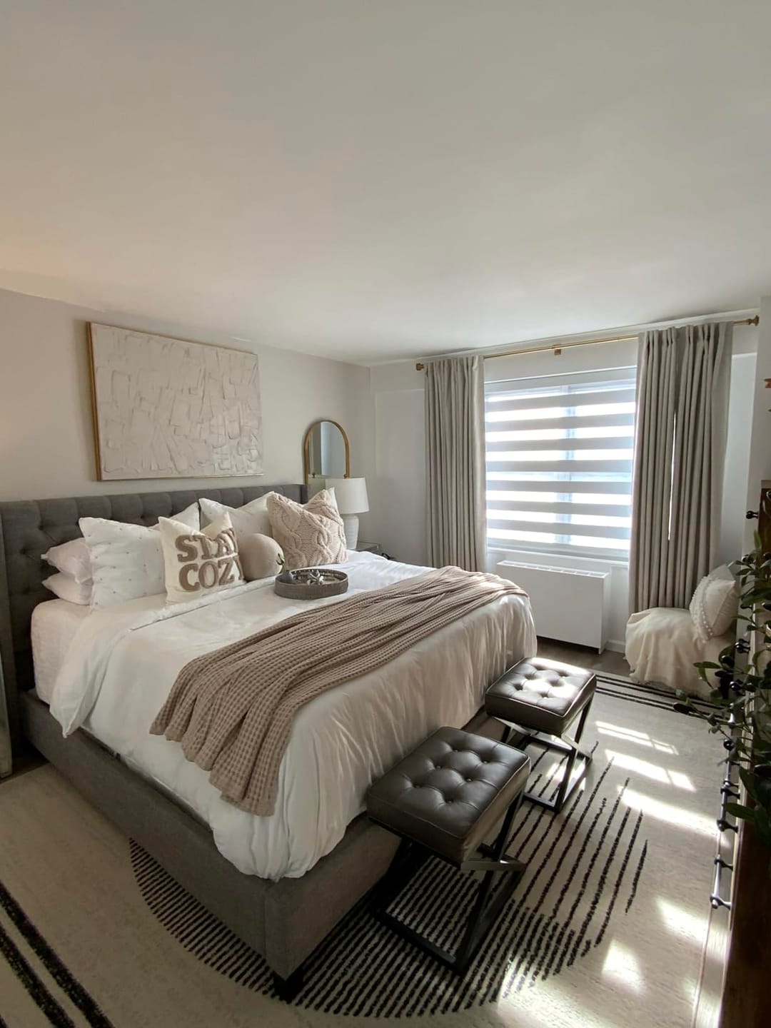 Customer photo review of Breeze Waffle Blanket