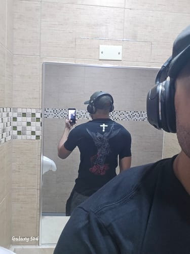 Customer photo review of SAINT MICHAEL Hoodie