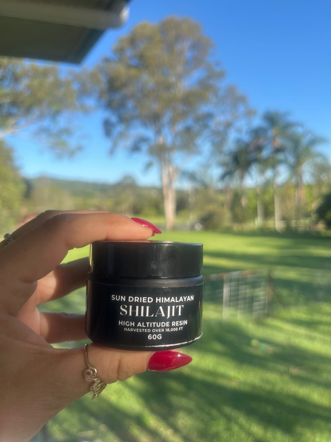 Customer photo review of Shilajit Resin