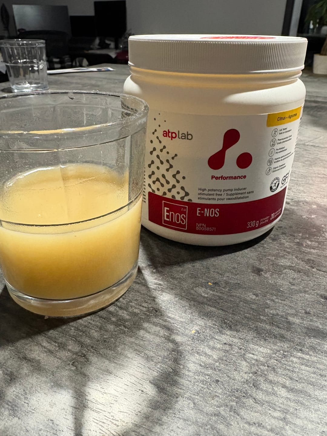 Customer photo review of ATP LAB - E-nos Powder 330g