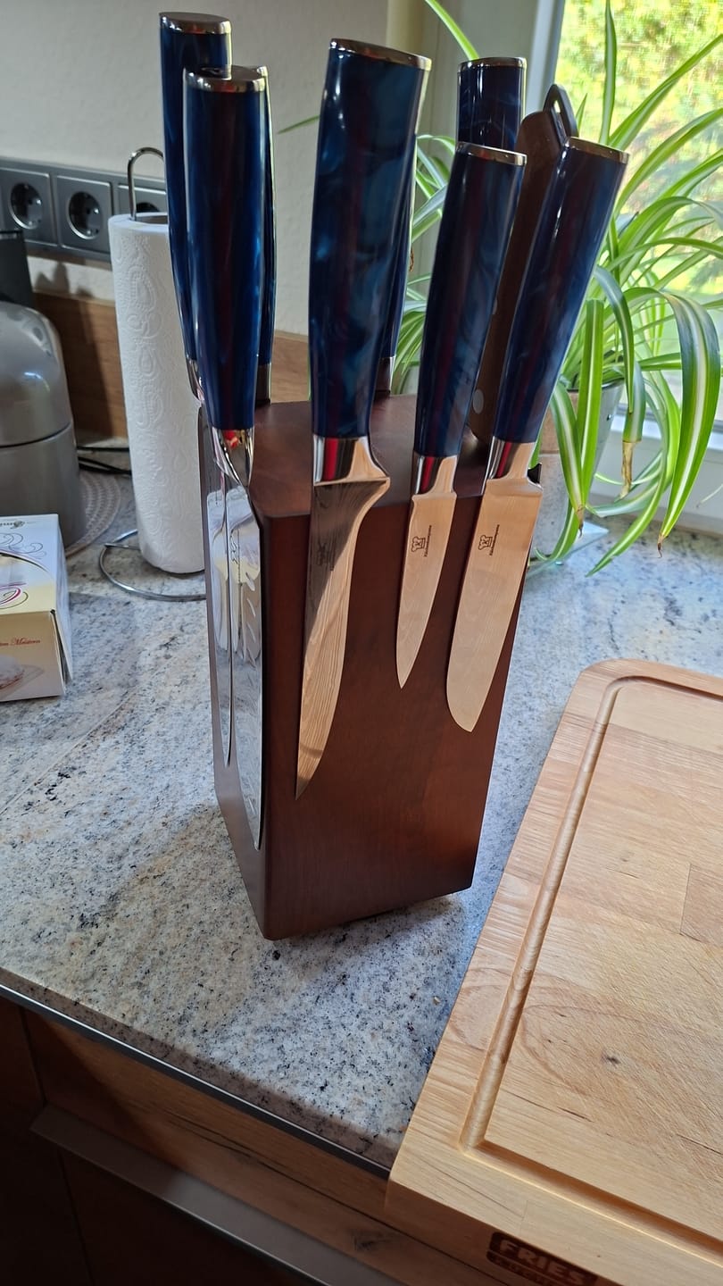 Customer photo review of Shiburu Messerset Premium 8-teilig