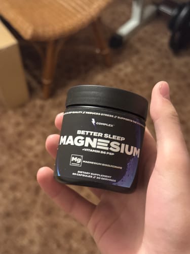 Zákaznická recenze s fotkou produktu Sleep Magnesium