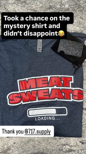 Customer photo review of Mystery Shirt