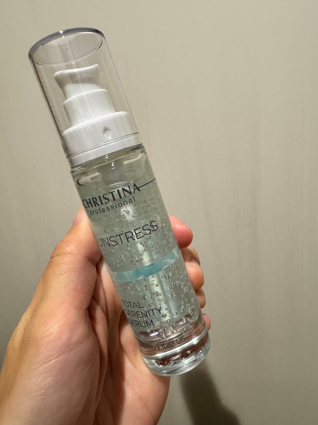 Customer photo review of トータルセレニティーセラム