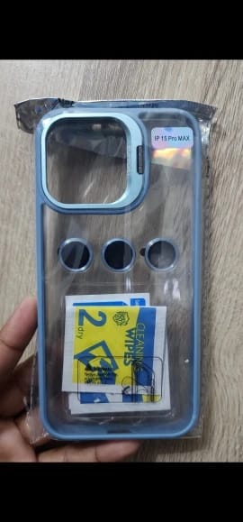 Customer photo review of LuxuryKase LK103 Camera Lens Metal Ring Protector Stand Case With Lens Film for iPhone
