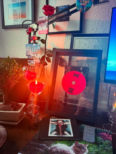 Customer photo review of M1 Music Frame CD Player