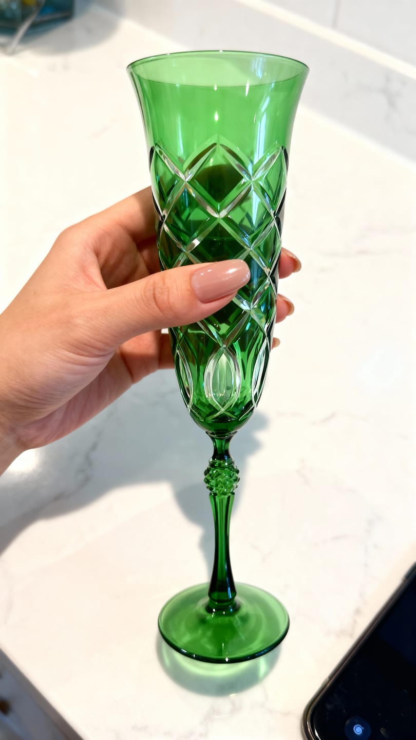 Customer photo review of Heritage Kristal Flüt Kadeh 190cc