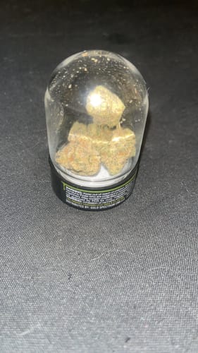 Customer photo review of Gold Spectrum THCA Flower (Exotic) - Godfather OG