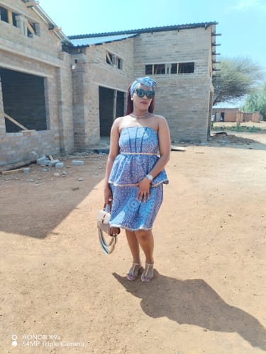 Masego J. review of Boobtube Elegant African Print Dress image 1 out of 2