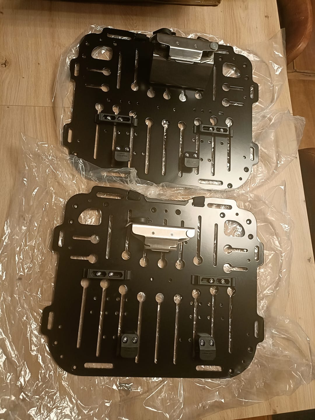 Customer photo review of MotoBags Quick Release System