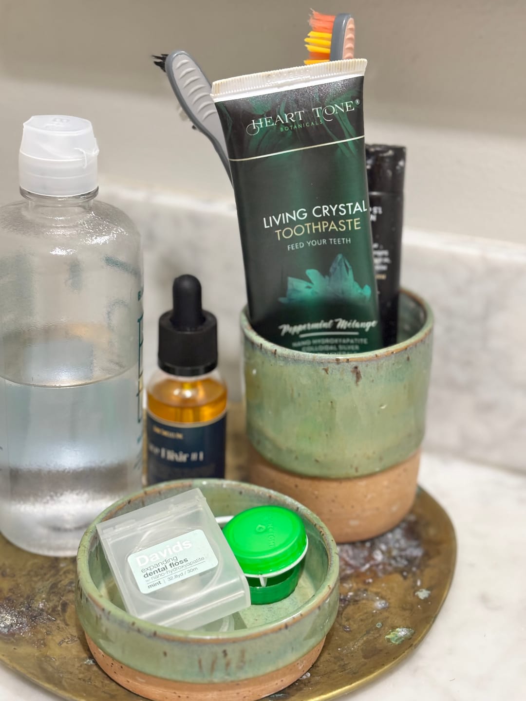 Customer photo review of Living Crystal Toothpaste
