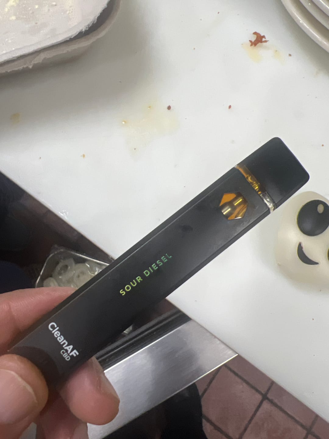 Customer photo review of Sour Diesel Sativa Vape