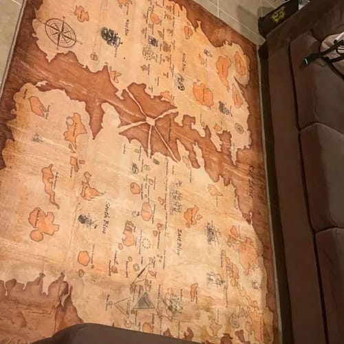 Samuel B. review of Red Line Map Rug image 1 out of 1