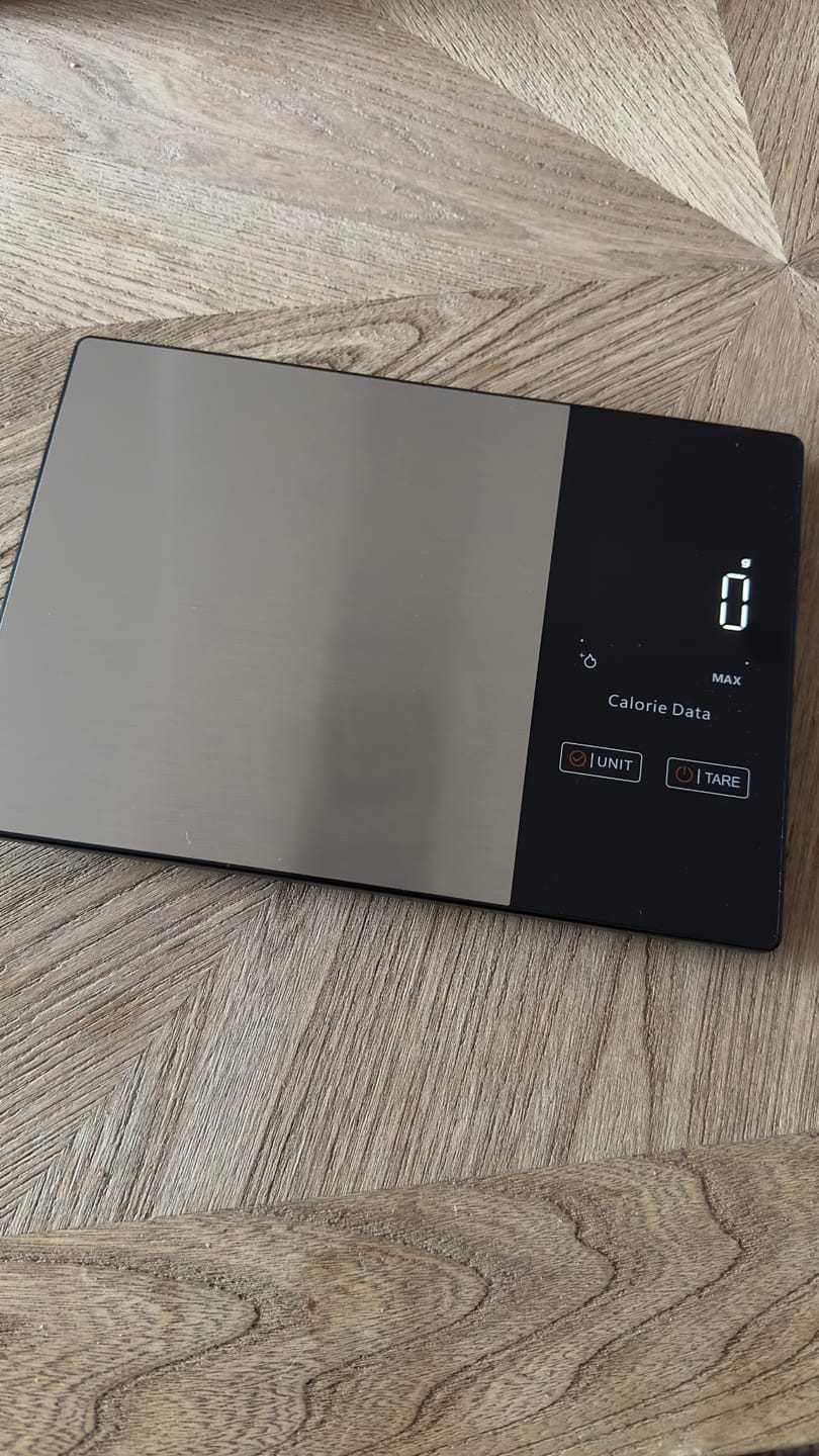 Customer photo review of Smarte Ernährungswaage