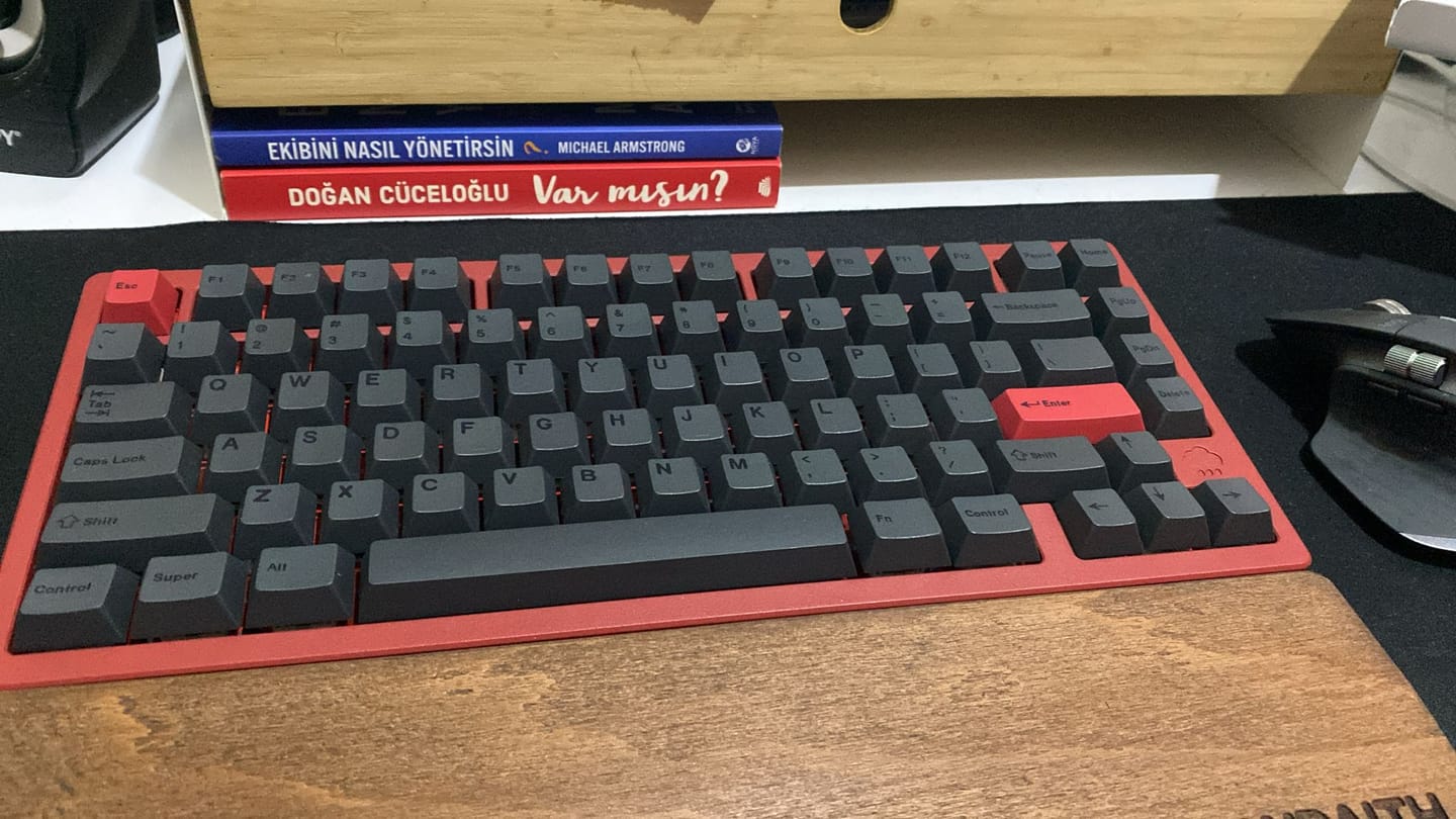 Customer photo review of WOBKEY Rainy 75 Alüminyum Mekanik Klavye