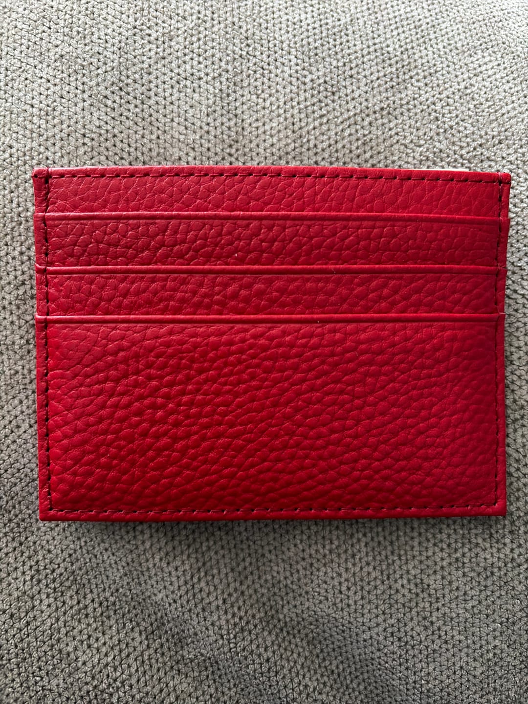 Customer photo review of Leather Card Holder