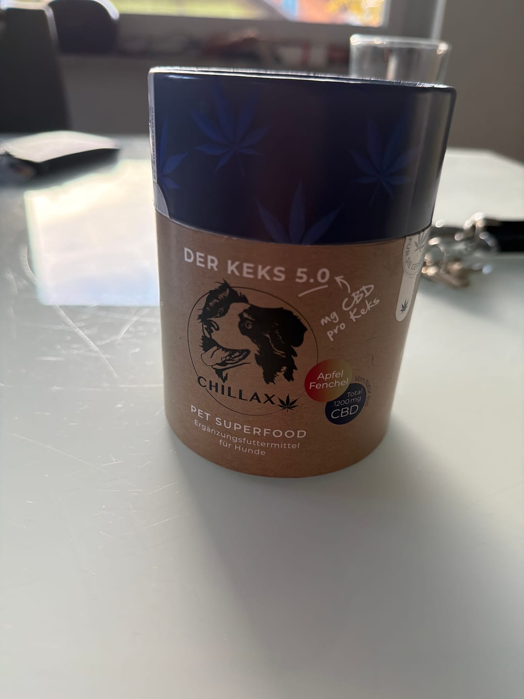 Customer photo review of Hundekekse - Apfel-Fenchel - 5 mg CBD (vegan)