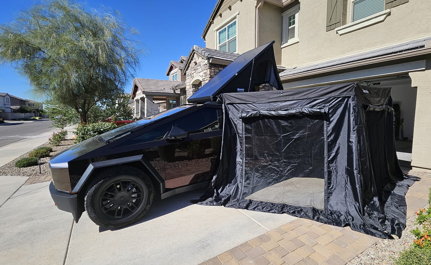Customer photo review of OPENROAD 270 Awning Side Wall