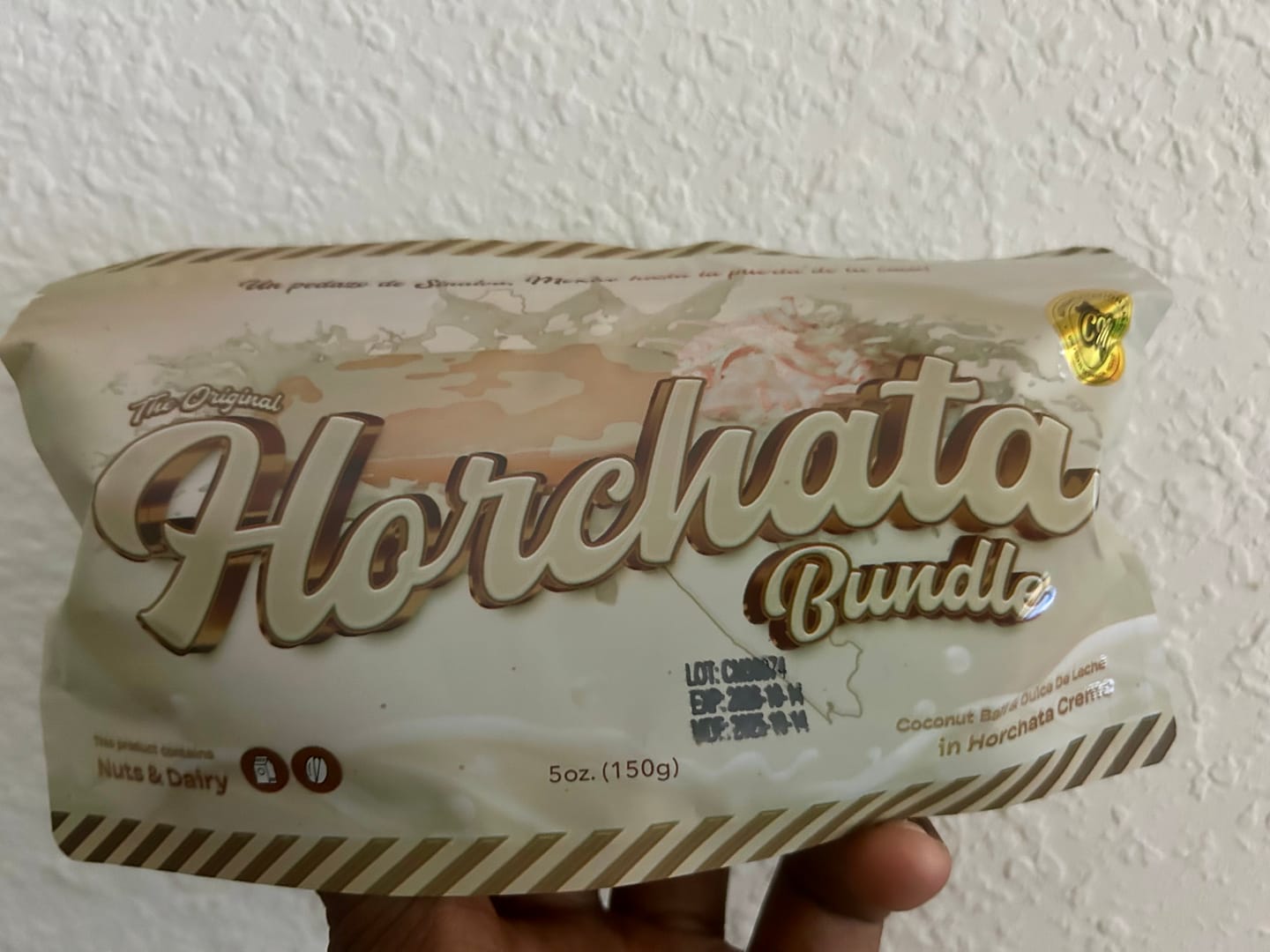 Customer photo review of Red Bottom Horchata Bundle