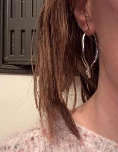 Customer photo review of Melt Maxi Hoops