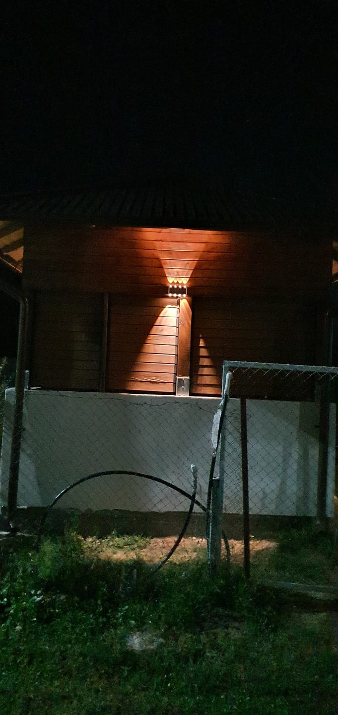 Customer photo review of Aplica LED Exterior Trio 8W Solara