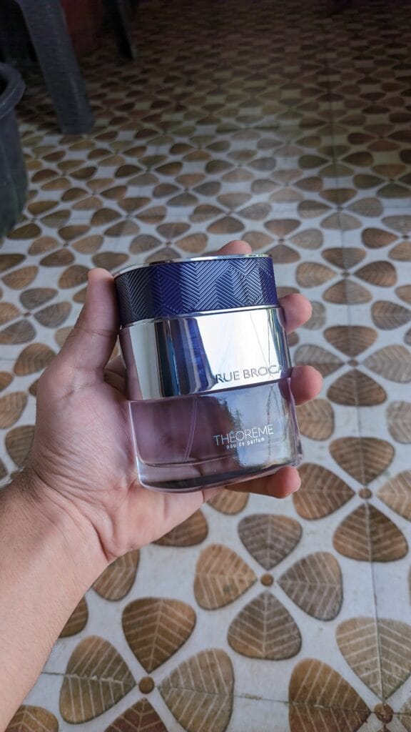 Customer photo review of Rue Broca Theoreme Eau De Parfum For Men