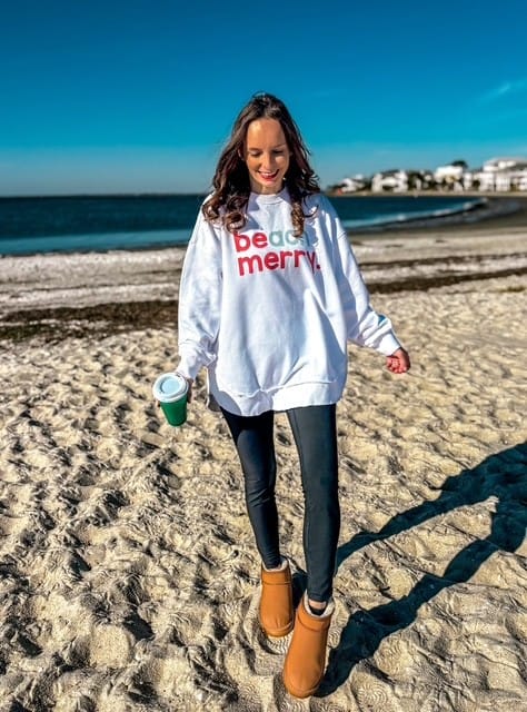 Customer photo review of Beach Merry (Text Only)