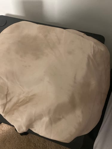 Customer photo review of XL Hair Bonnet Organic Silk