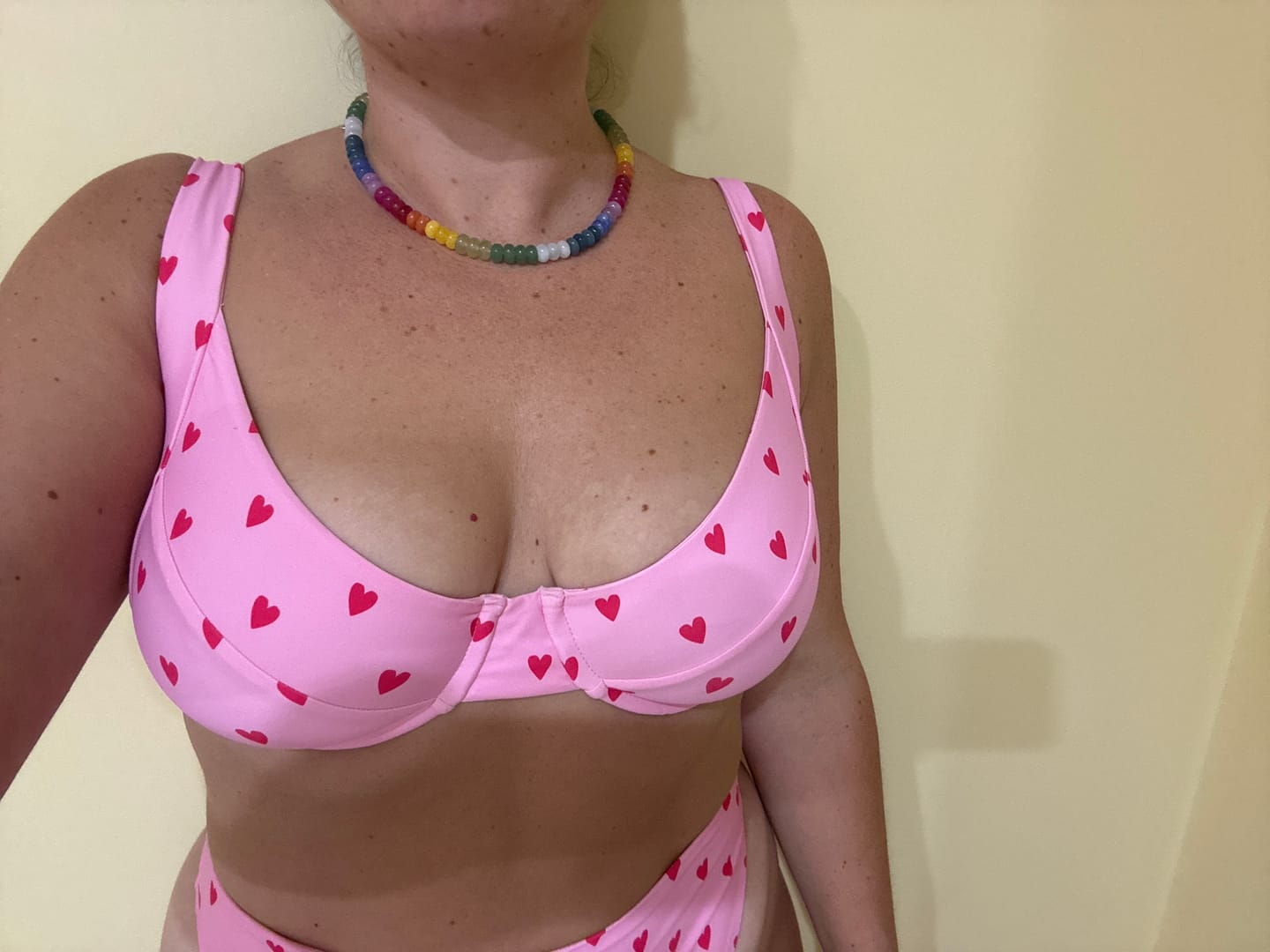 Customer photo review of Lily Top - Hearts