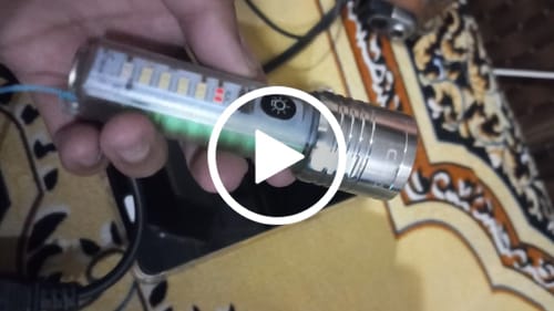 Customer video review of Lot Imported Coba USB Rechargeable Flashlight