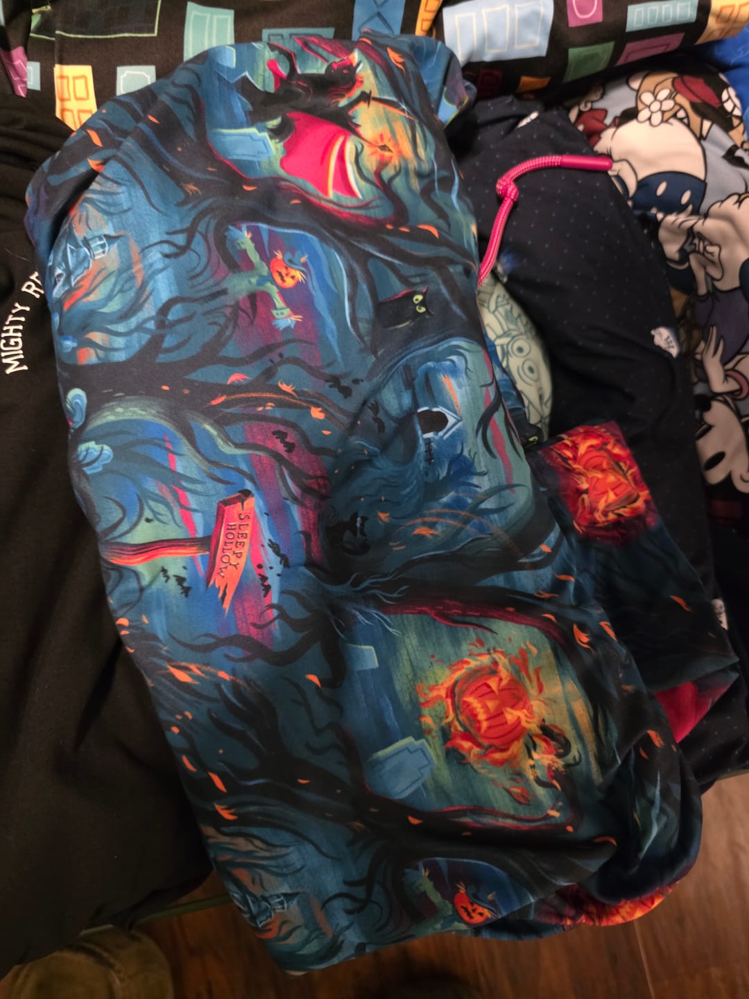 Customer photo review of Disney "Headless Havoc" – Performance Hoodie