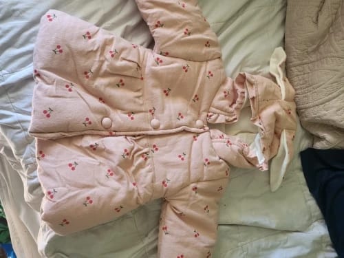 Customer photo review of Rabbit Ear Jacket w Bag