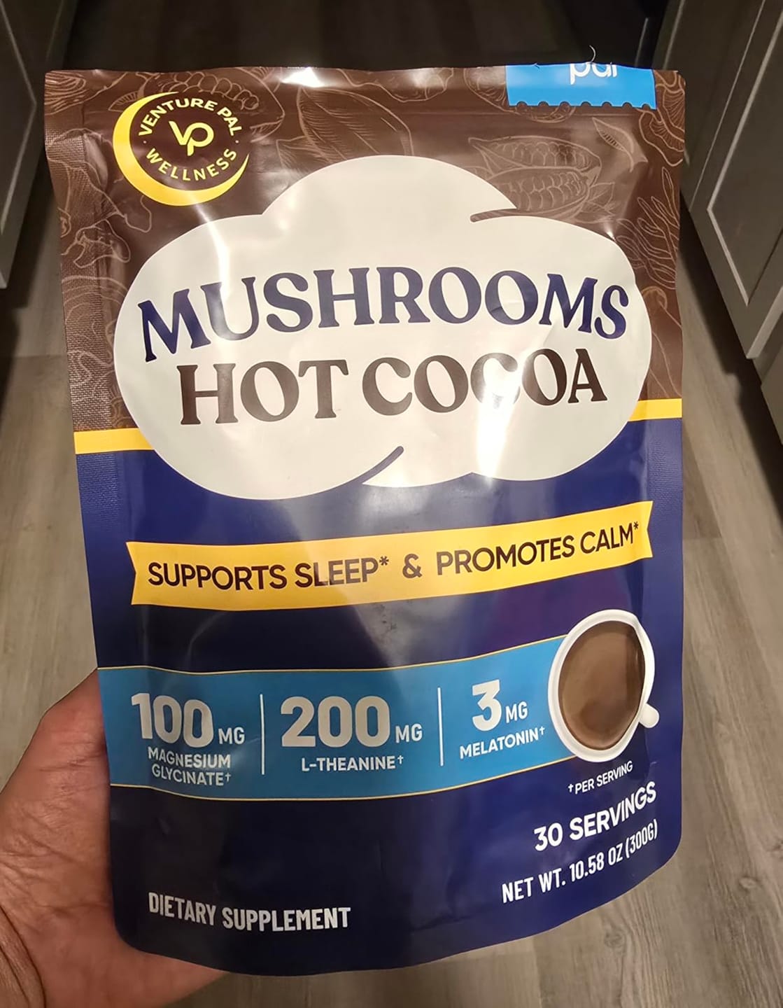 Customer photo review of Mushroom Hot Cocoa - 30 servings