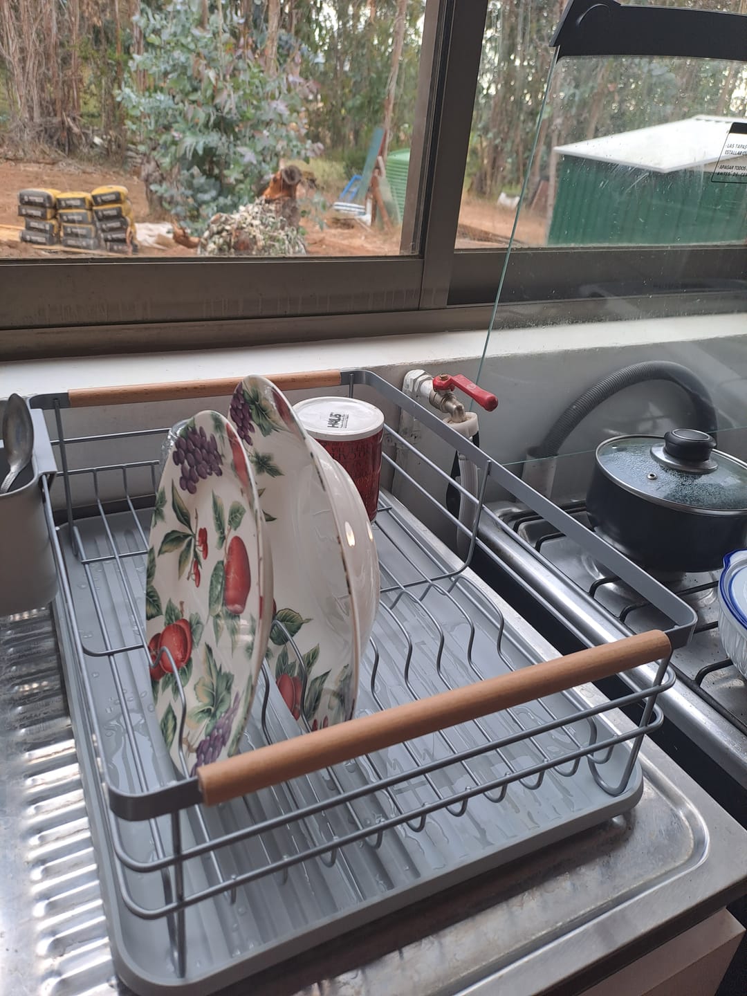 Customer photo review of Escurridor De Platos Secador De Loza Organizador De Cocina